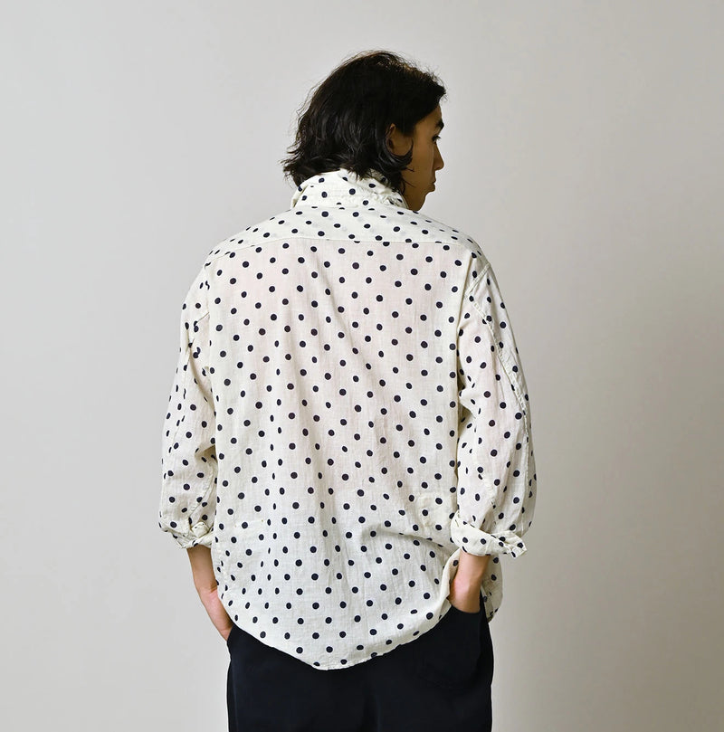 45R Gauze 908 Polka Dot Cruise Shirt - Image 10