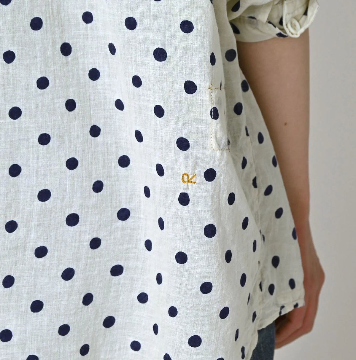45R Gauze 908 Polka Dot Cruise Shirt