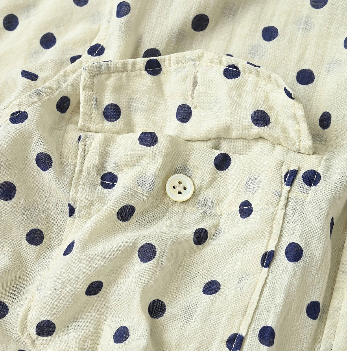 45R Gauze 908 Polka Dot Cruise Shirt