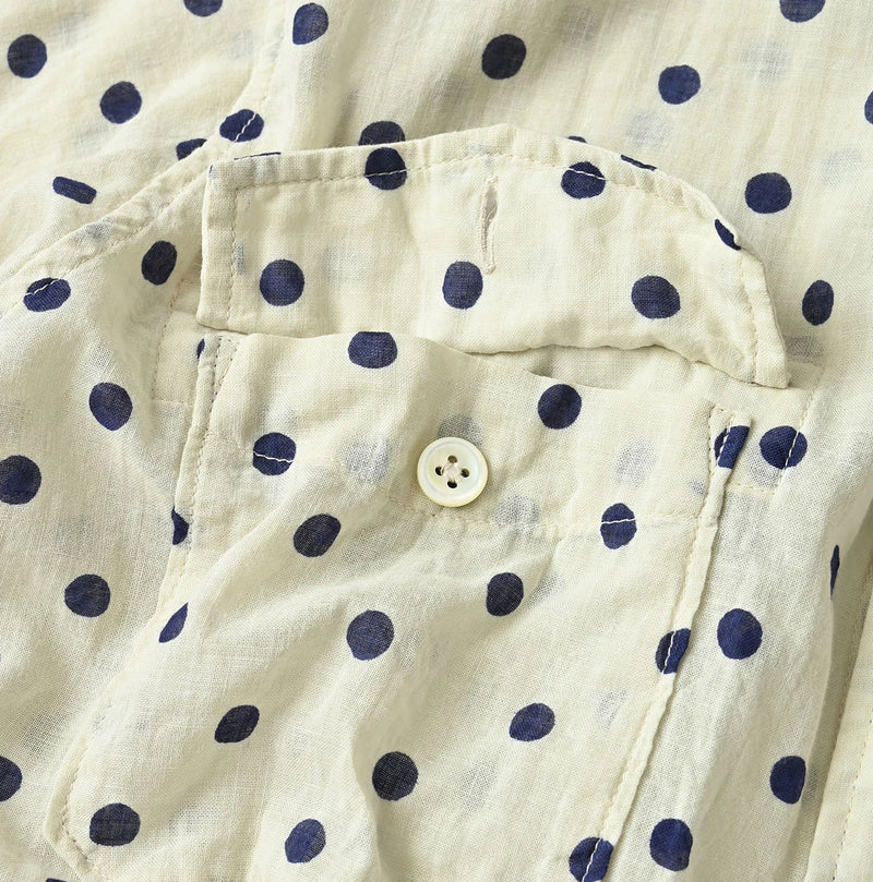 45R Gauze 908 Polka Dot Cruise Shirt - Image 18