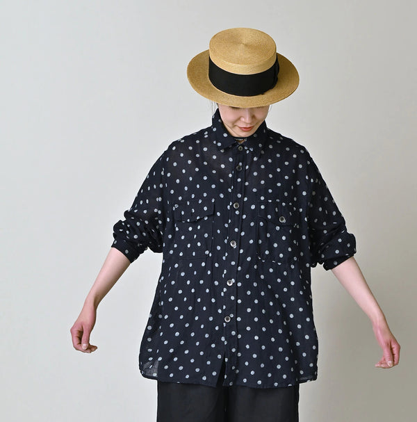 45R Gauze 908 Polka Dot Cruise Shirt