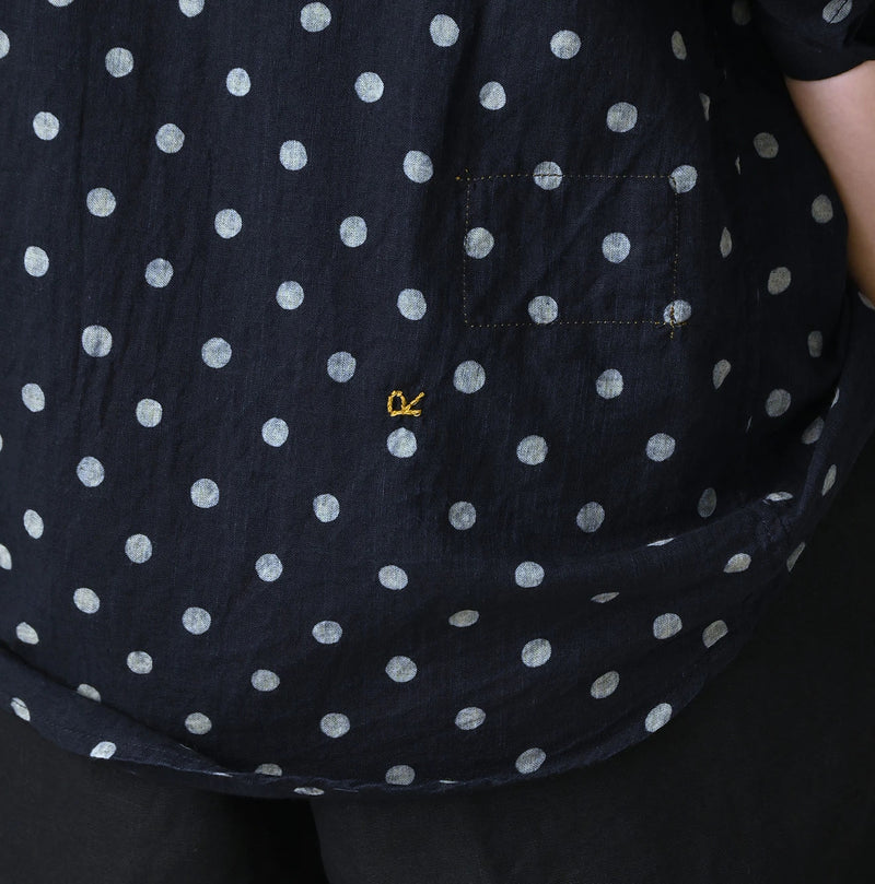 45R Gauze 908 Polka Dot Cruise Shirt - Image 14
