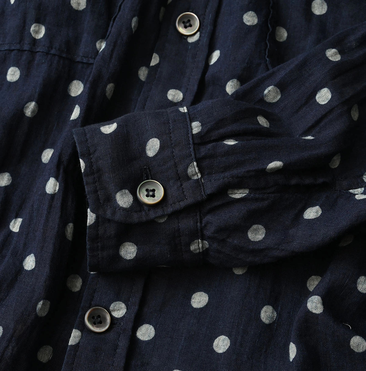 45R Gauze 908 Polka Dot Cruise Shirt