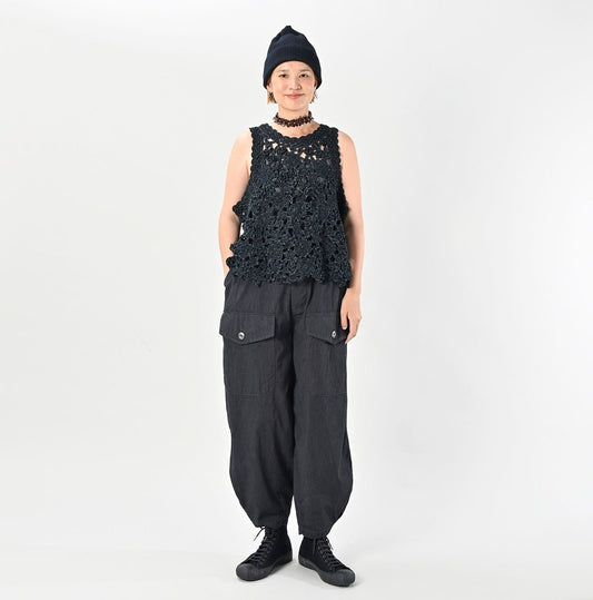 45R Indigo Yorimoku 908 Tent Pants