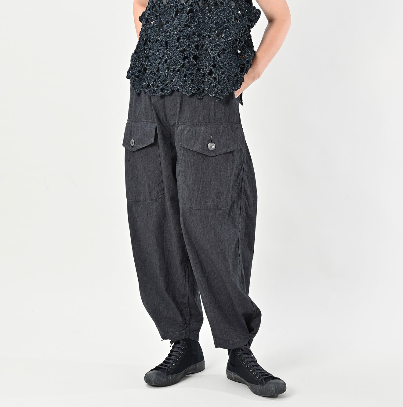 Indigo Yorimoku 908 Tent Pants | 45R Official Online Store