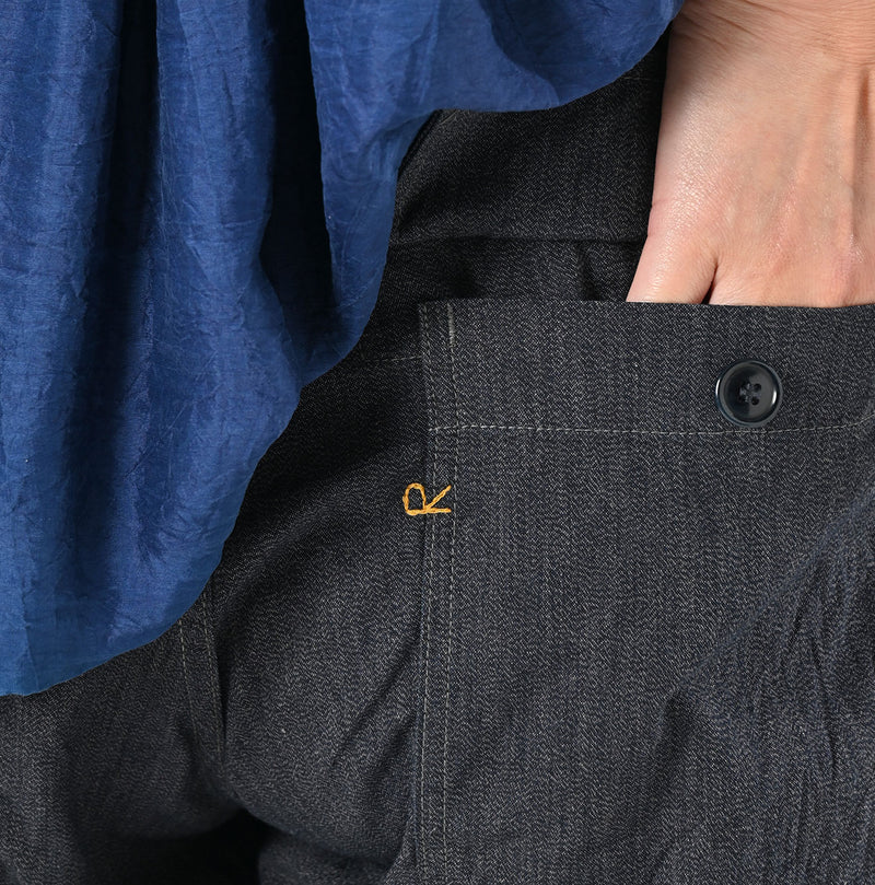 45R Indigo Yorimoku 908 Baker Pants - Image 12