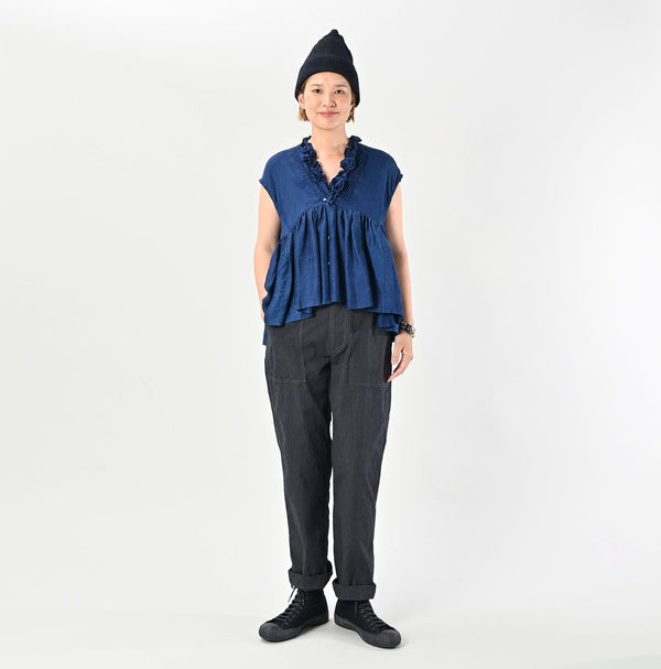 45R Indigo Yorimoku 908 Baker Pants