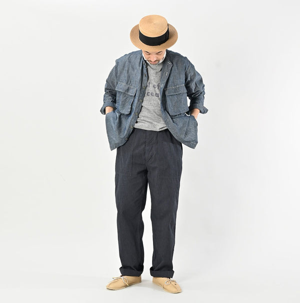 45R Indigo Yorimoku 908 Baker Pants