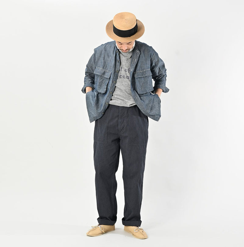 45R Indigo Yorimoku 908 Baker Pants - Image 2