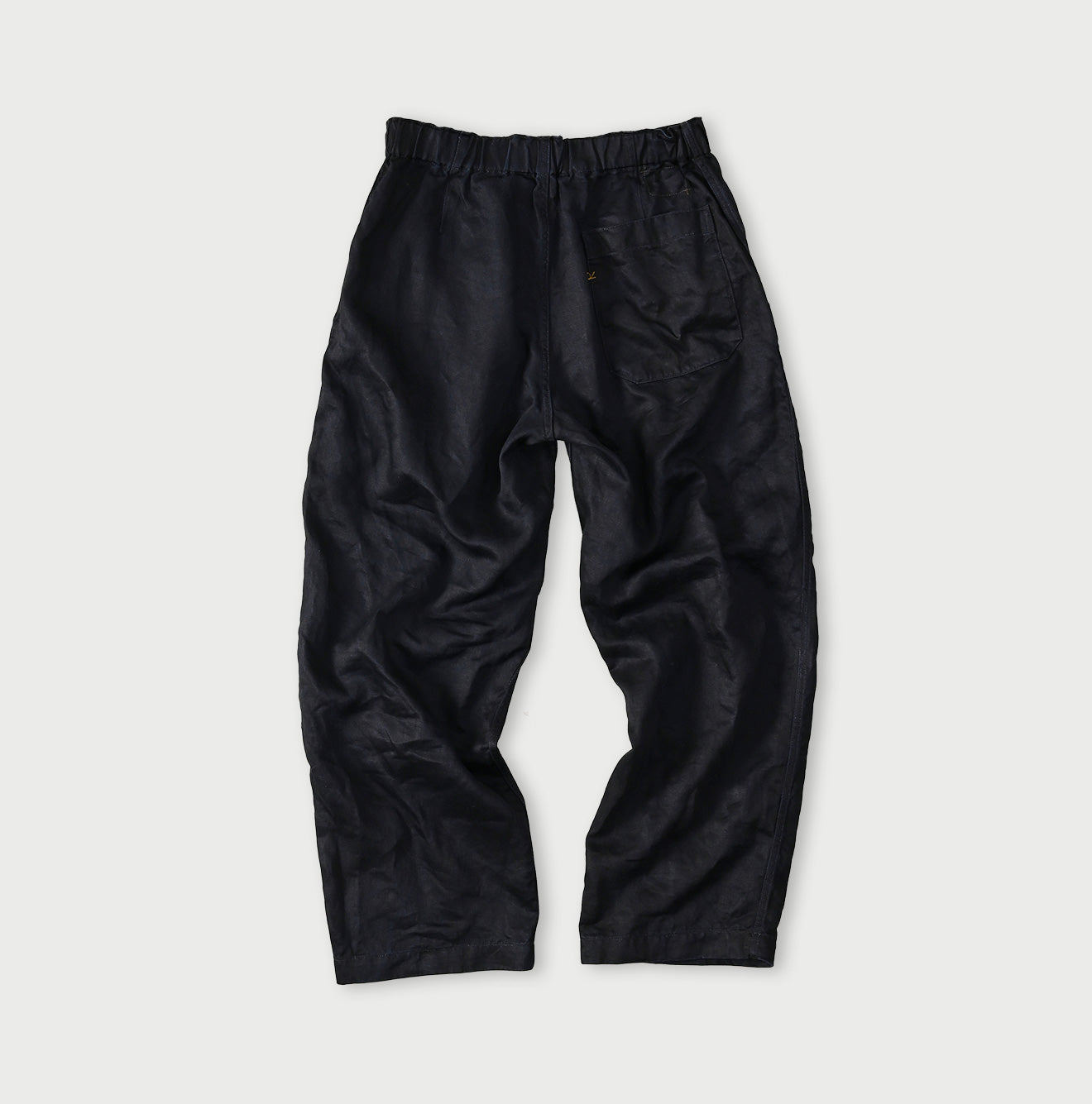 Indigo Linen Sateen 908 Easy Work Pants | 45R Official Online