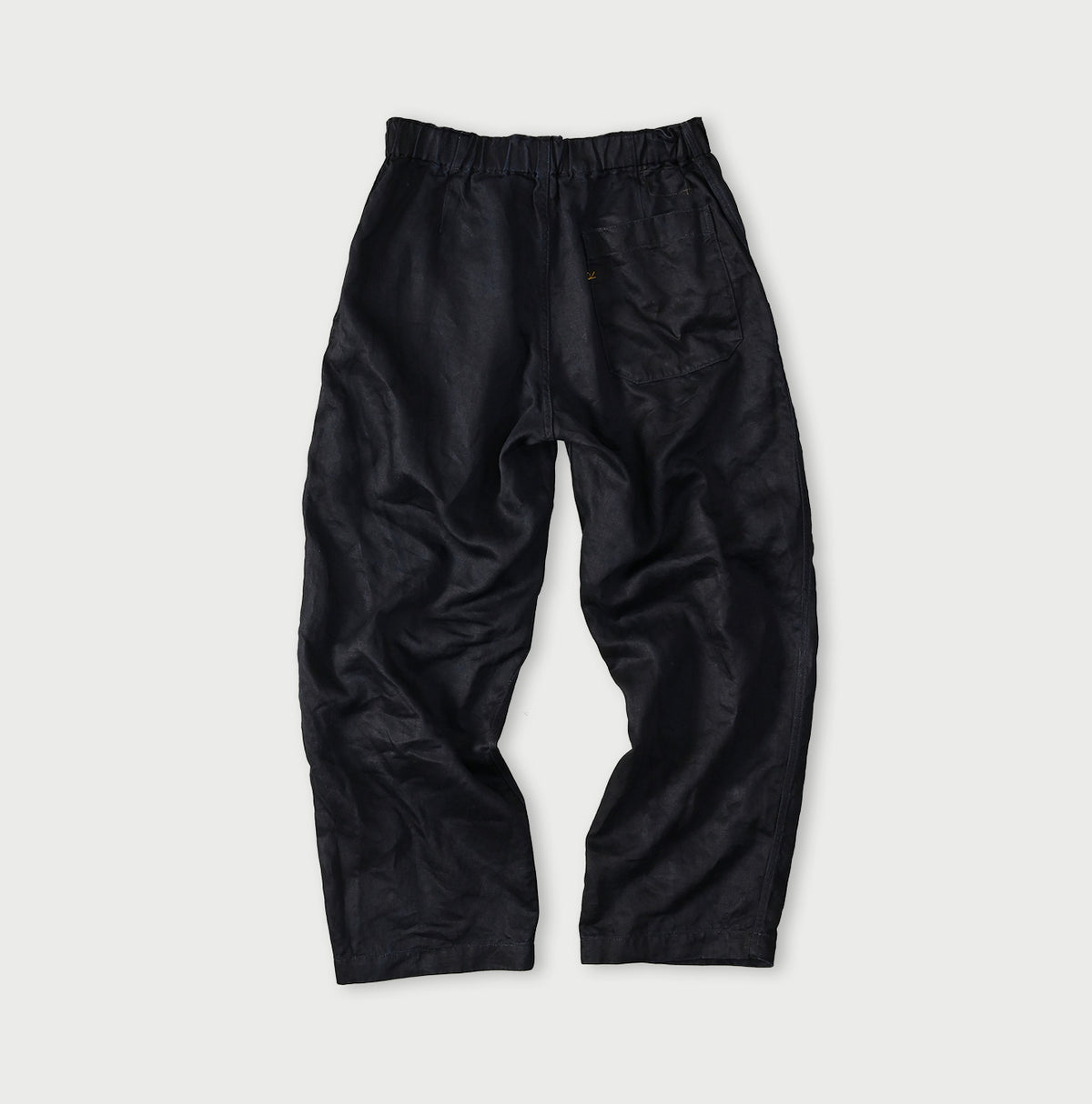 Indigo Linen Sateen 908 Easy Work Pants