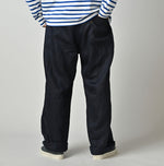 Indigo Linen Sateen 908 Easy Work Pants