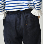 Indigo Linen Sateen 908 Easy Work Pants