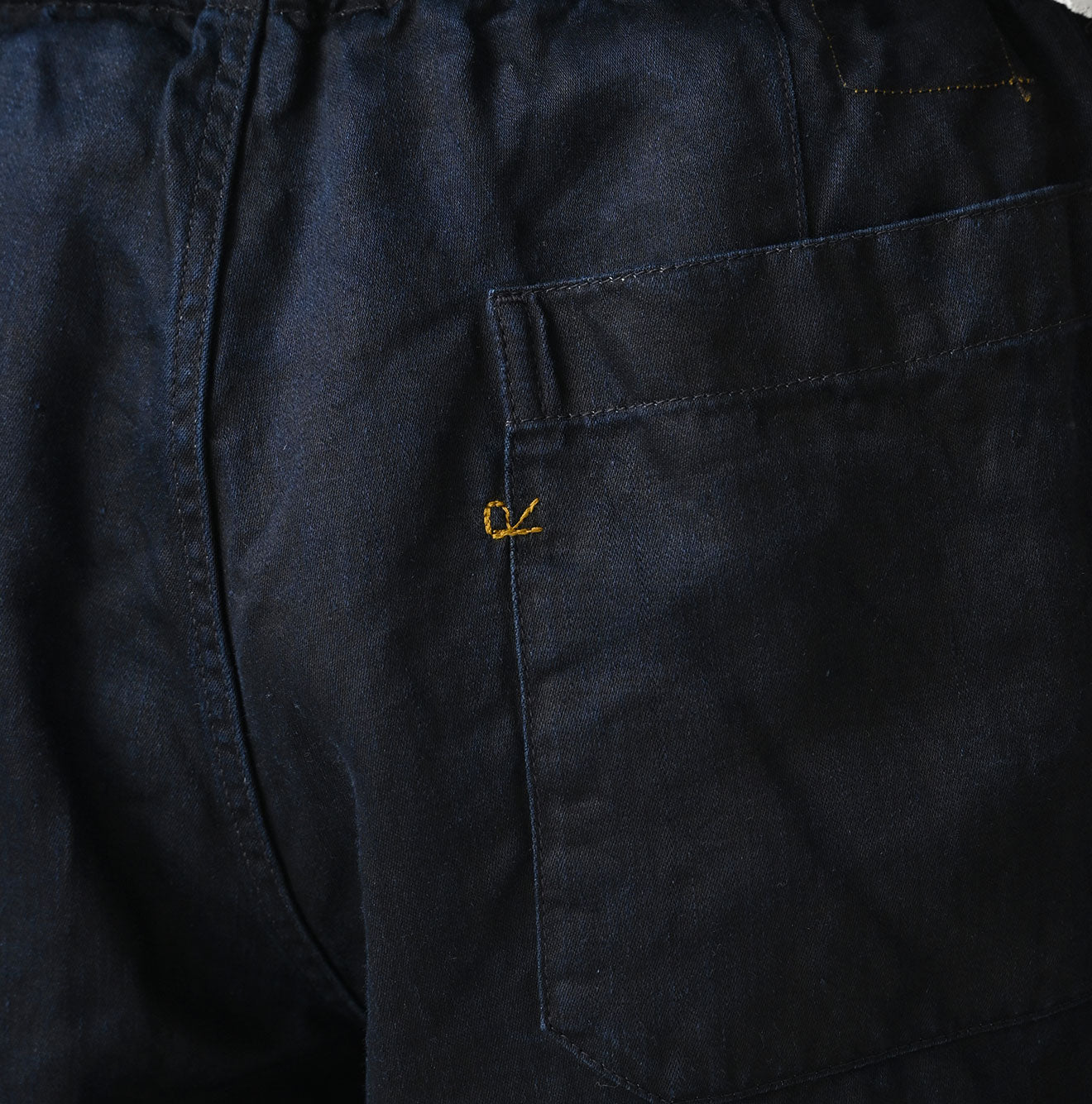 Indigo Linen Sateen 908 Easy Work Pants - Image 13