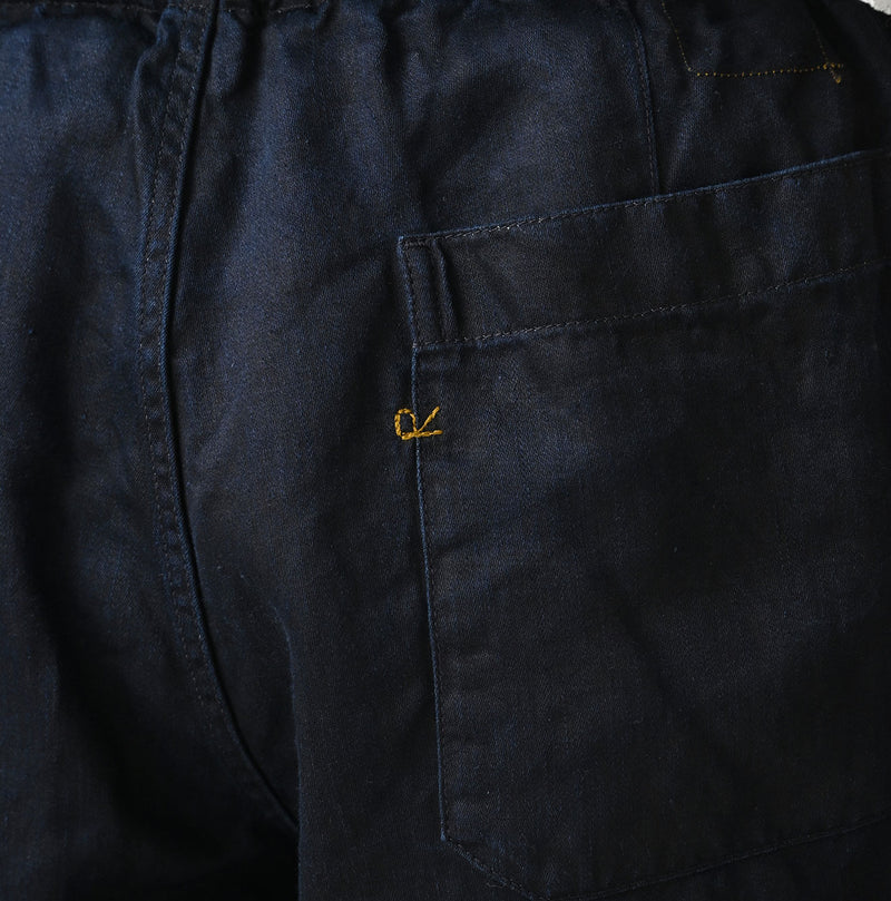 Indigo Linen Sateen 908 Easy Work Pants - Image 13
