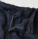 Indigo Linen Sateen 908 Easy Work Pants