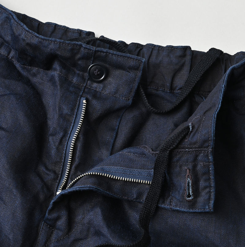 Indigo Linen Sateen 908 Easy Work Pants - Image 16