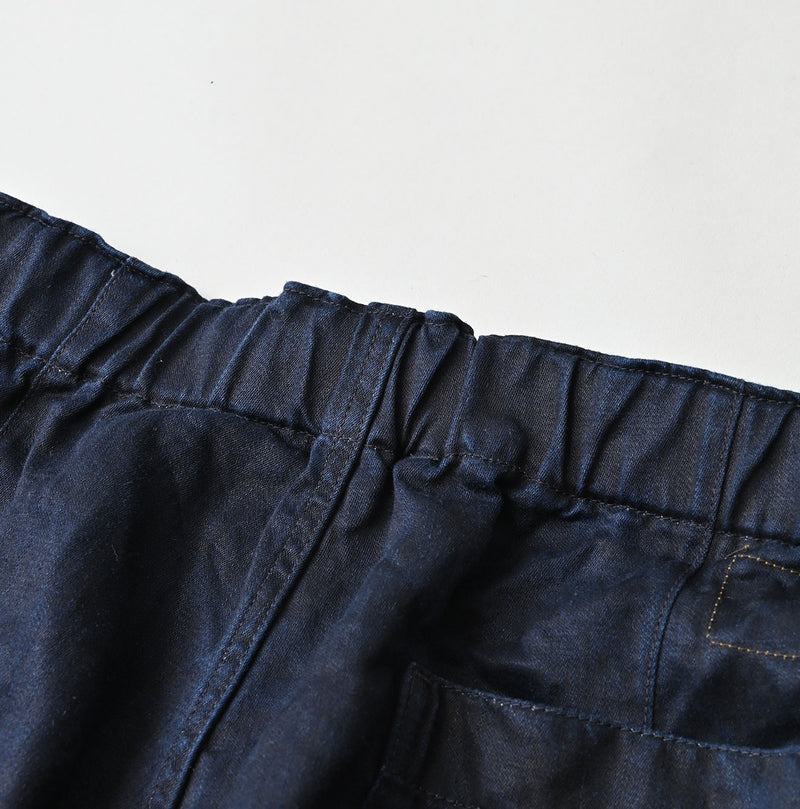 Indigo Linen Sateen 908 Easy Work Pants - Image 19