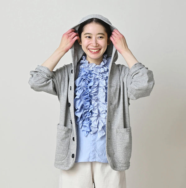 45R Dekoboko Tenjiku 908 Binder Hoodie (Top-Dyed)