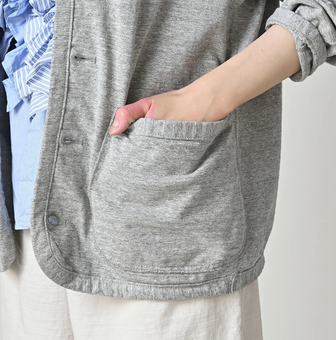 45R Dekoboko Tenjiku 908 Binder Hoodie (Top-Dyed) - Image 12