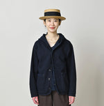 45R Indigo Dekoboko Tenjiku 908 Binder Hoodie