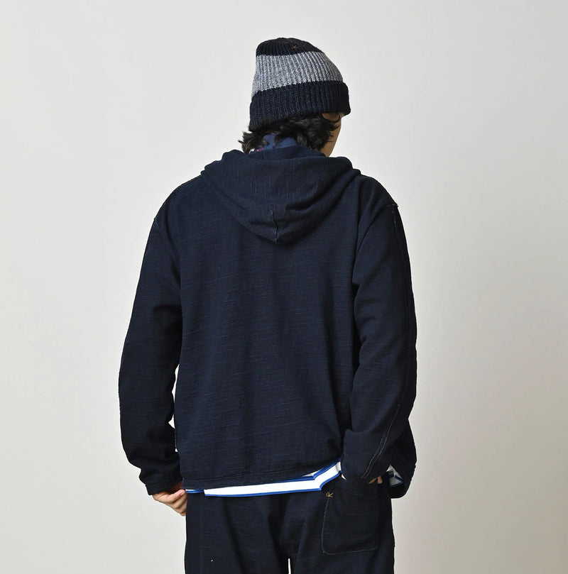 45R Indigo Dekoboko Tenjiku 908 Binder Hoodie - Image 10
