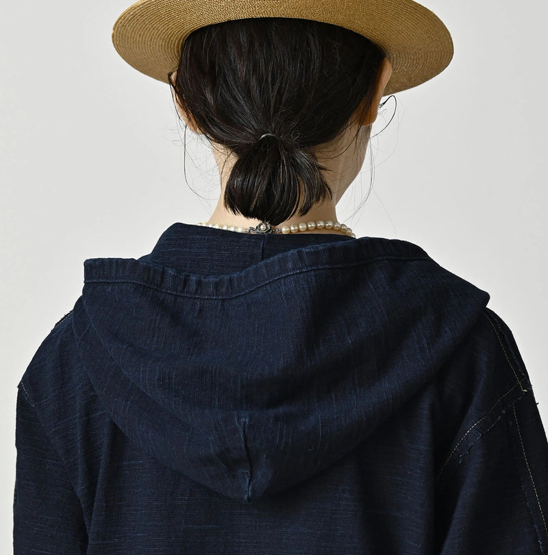 45R Indigo Dekoboko Tenjiku 908 Binder Hoodie - Image 13