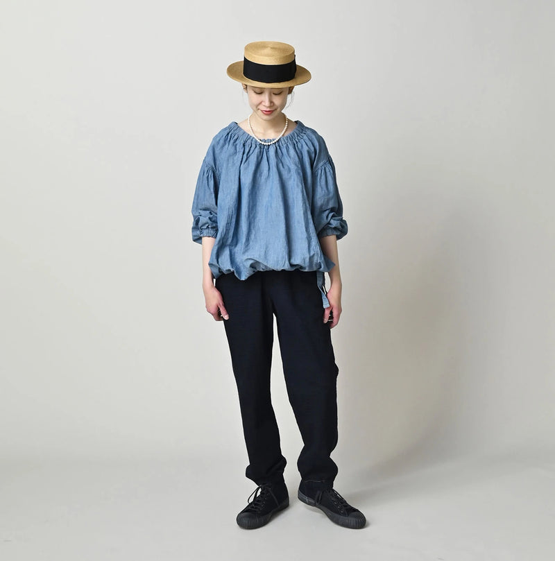 45R Indigo Dekoboko Tenjiku 908 Pants - Image 2