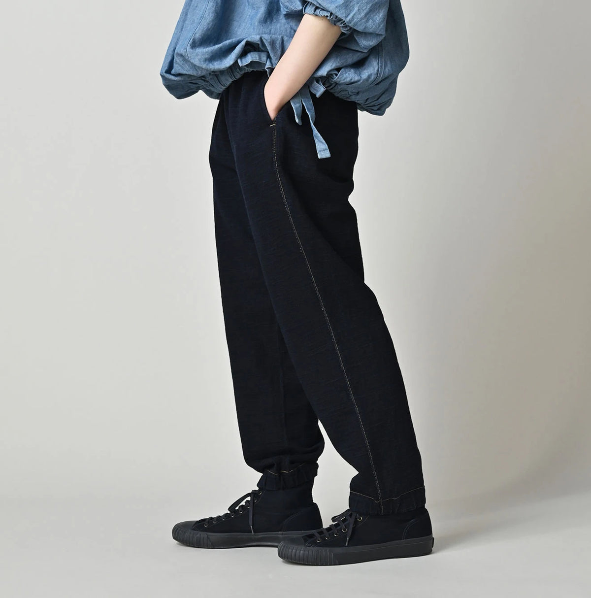 45R Indigo Dekoboko Tenjiku 908 Pants