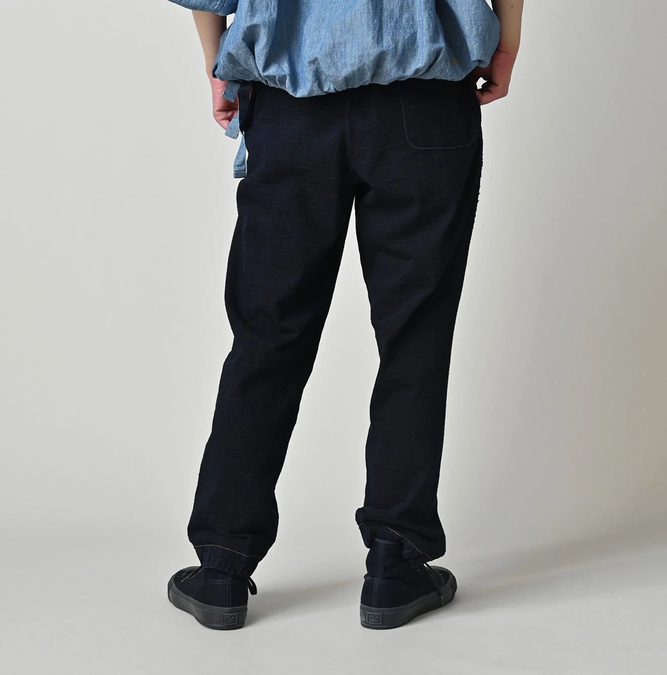 45R Indigo Dekoboko Tenjiku 908 Pants - Image 6