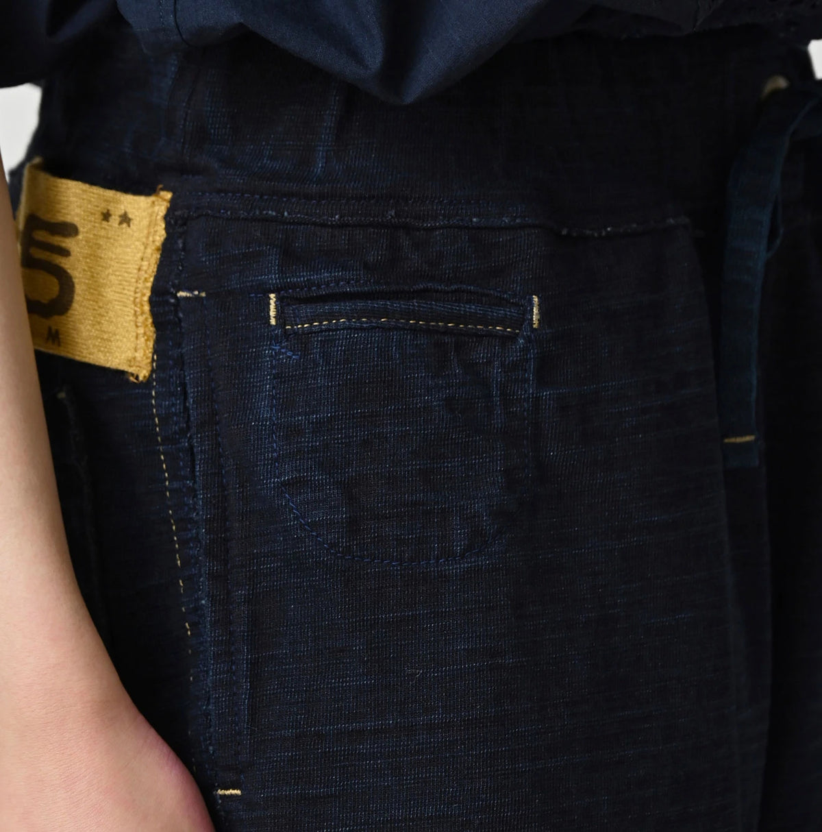 45R Indigo Dekoboko Tenjiku 908 Shorts