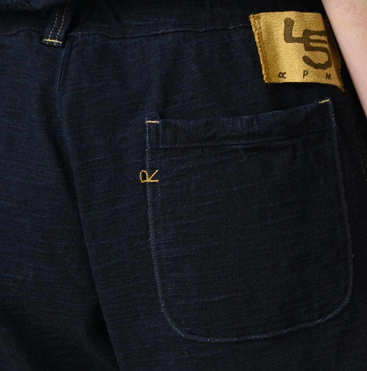 45R Indigo Dekoboko Tenjiku 908 Shorts