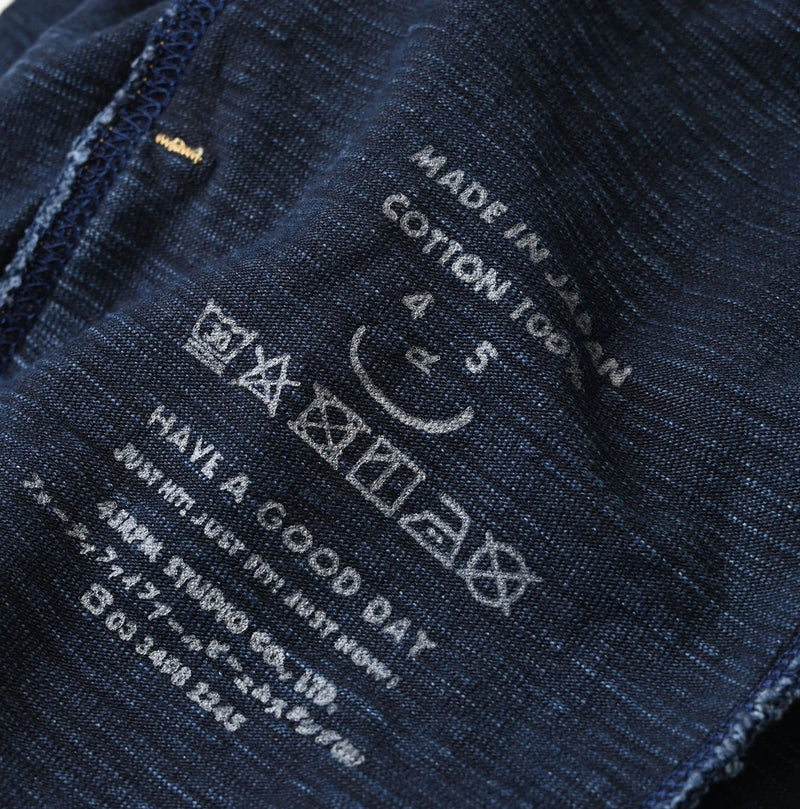 45R Indigo Dekoboko Tenjiku 908 Shorts - Image 25