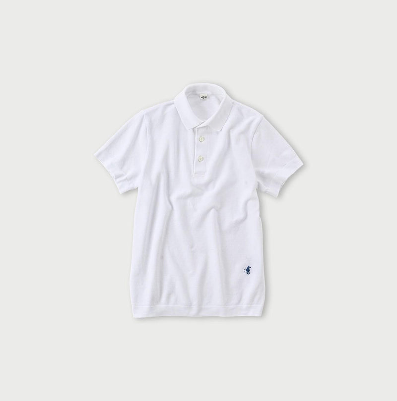 Cotton Pique Knit-sewn 908 Polo (Size 2 & 3) - 45R by 45rpm studio