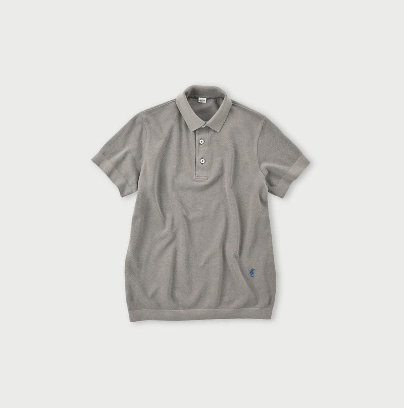 Cotton Pique Knit-sewn 908 Polo (Size 2 & 3) - 45R by 45rpm studio