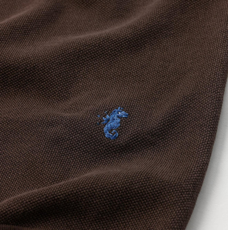Cotton Pique Knit-sewn 908 Polo (Size 2 & 3) - 45R by 45rpm studio
