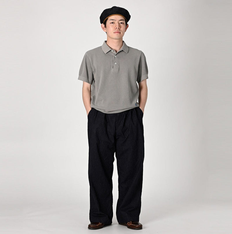 Cotton Pique Knit-sewn 908 Polo (Size 2 & 3) - 45R by 45rpm studio