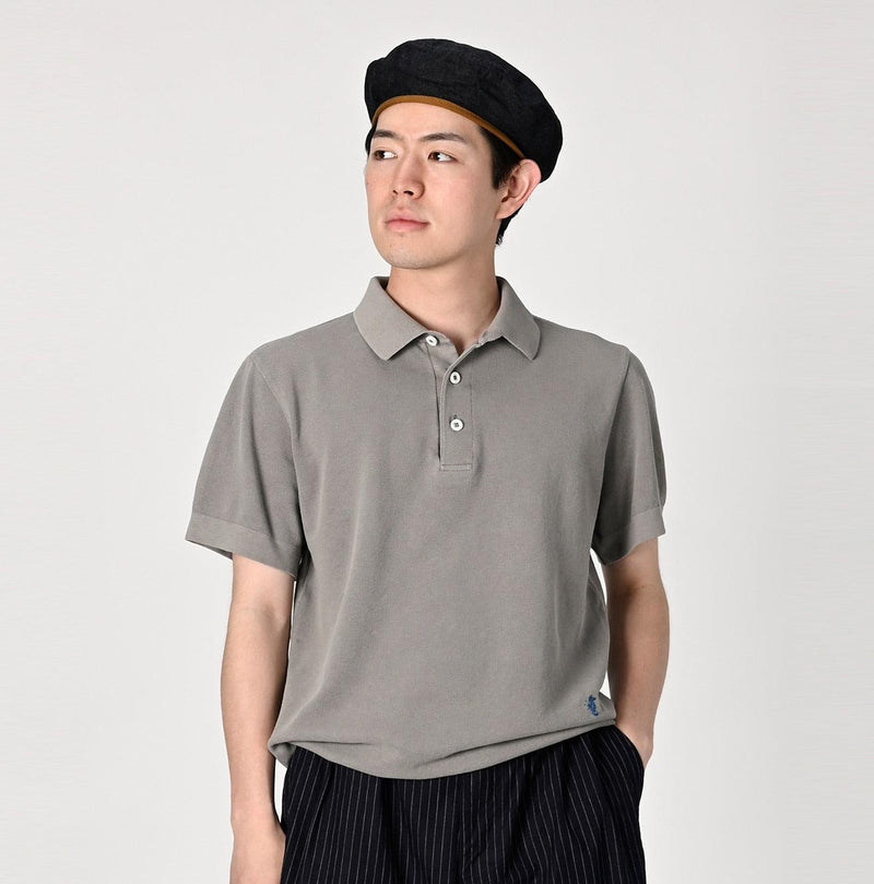Cotton Pique Knit-sewn 908 Polo (Size 2 & 3) - 45R by 45rpm studio