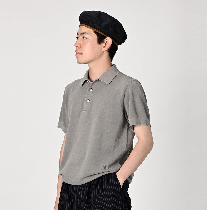 Cotton Pique Knit-sewn 908 Polo (Size 2 & 3) - 45R by 45rpm studio