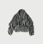 45R Indigo Hand Knit Bolero