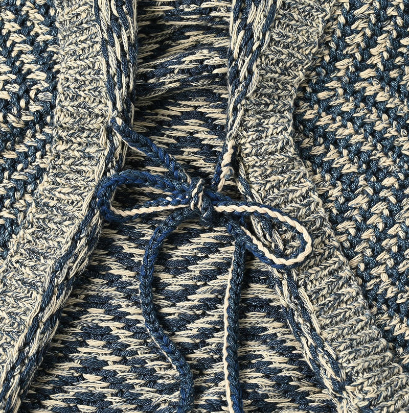 45R Indigo Hand Knit Bolero - Image 12