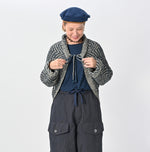 45R Indigo Hand Knit Bolero