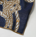 45R Indigo Gauze Tricolor Bandana