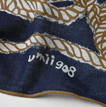 45R Indigo Gauze Tricolor Bandana