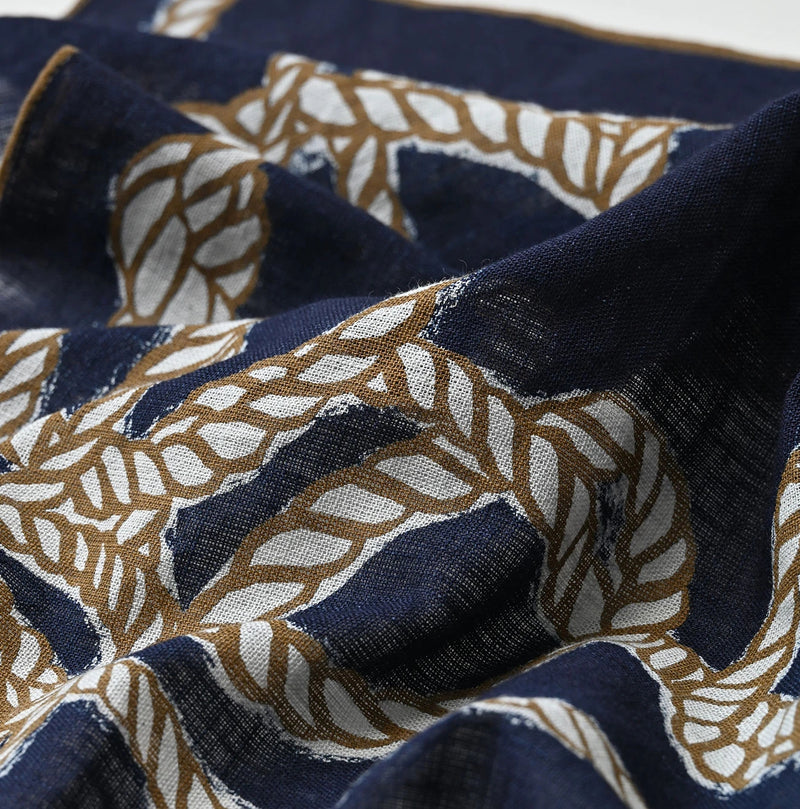 45R Indigo Gauze Tricolor Bandana - Image 12
