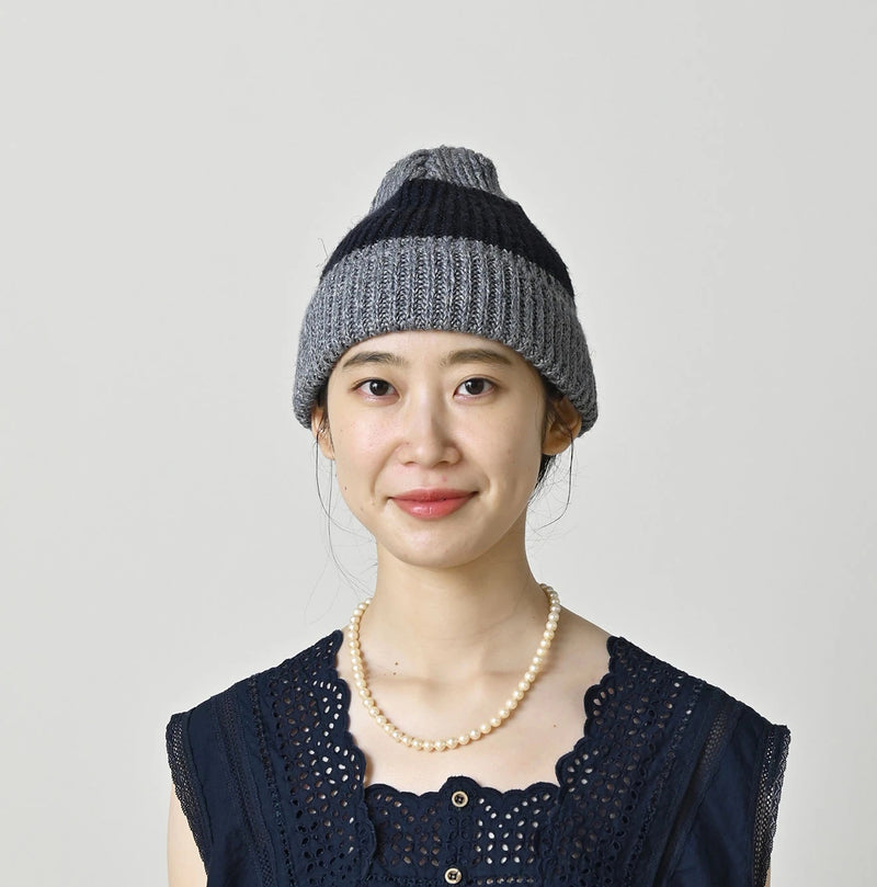 45R Linen Rib Knit Cap - Image 4