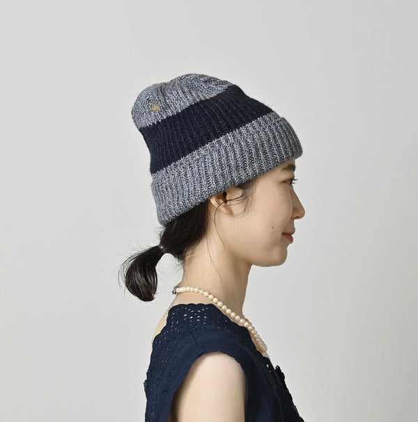 45R Linen Rib Knit Cap