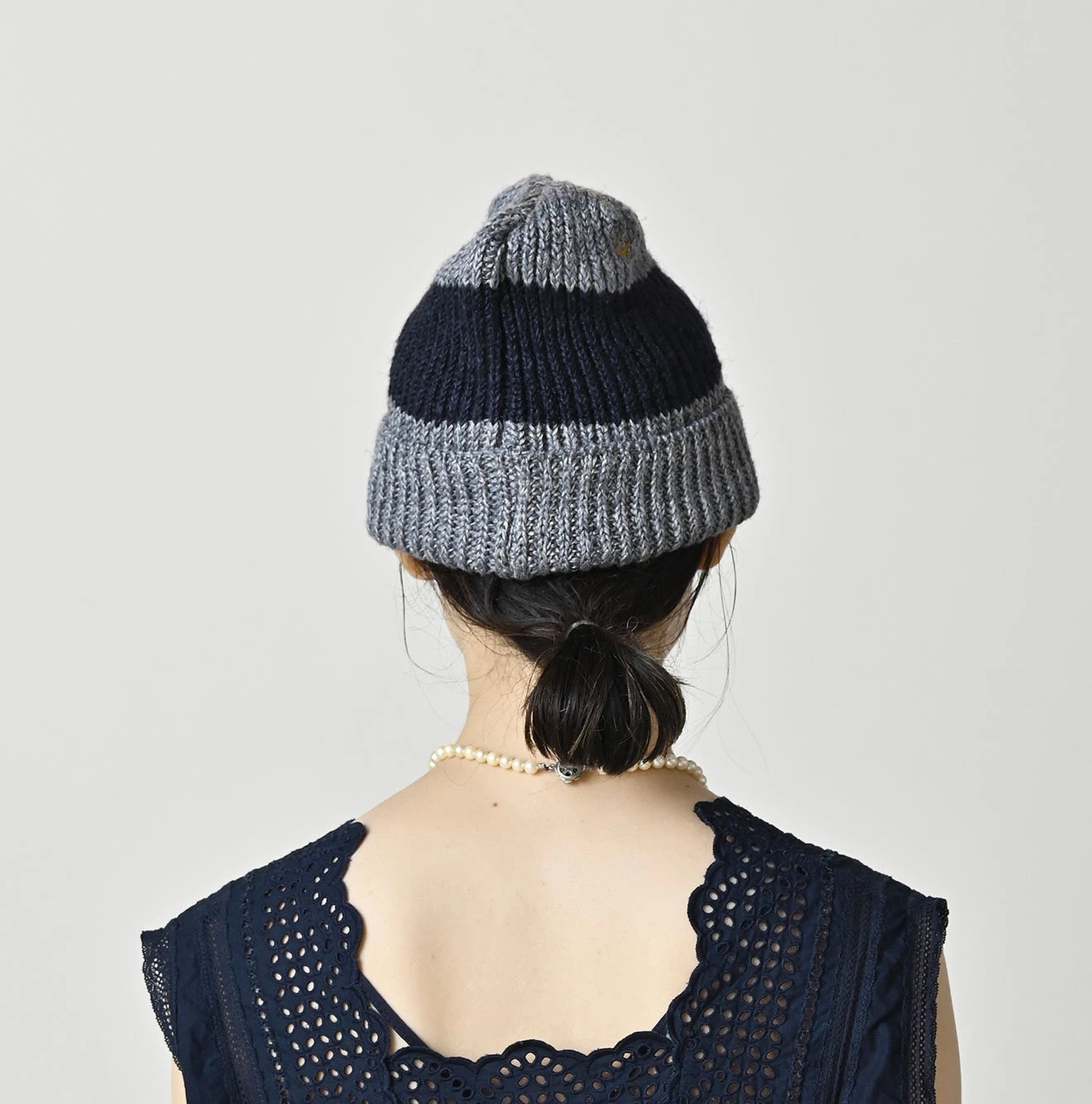 45R Linen Rib Knit Cap - Image 6