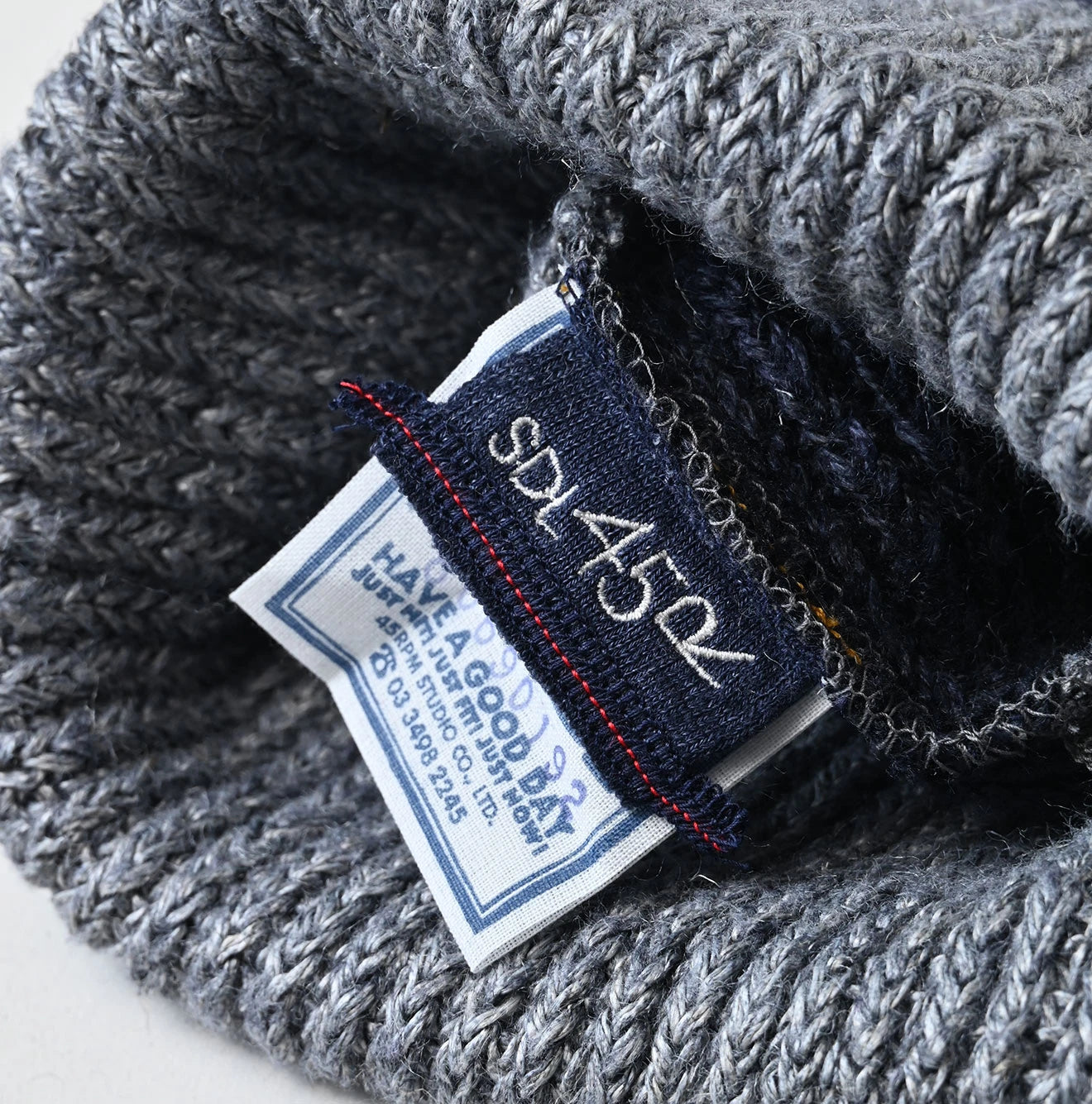 Linen Rib Knit Cap | 45R Official Online Store – 45R GLOBAL