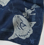 45R Indigo Cruise Map Bandana